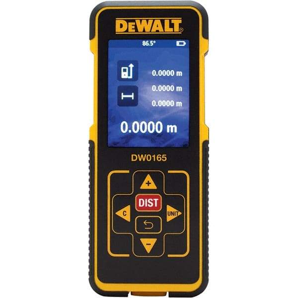 DeWALT - Laser & Ultrasonic Distance Finders Type: Laser Maximum Distance (Feet): 165.00 - Caliber Tooling