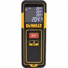 DeWALT - Laser & Ultrasonic Distance Finders Type: Laser Maximum Distance (Feet): 65.00 - Caliber Tooling