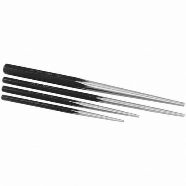 SK - Punch Sets - 4PC 1/8 5/32 3/16 LINE UP PUNCH TAPERED SET - Caliber Tooling