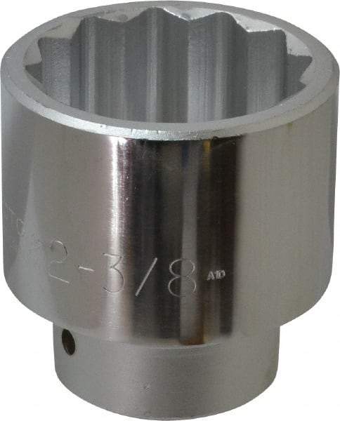 Proto - 2-3/8", 1" Drive, Standard Hand Socket - 12 Points, 4" OAL - Caliber Tooling