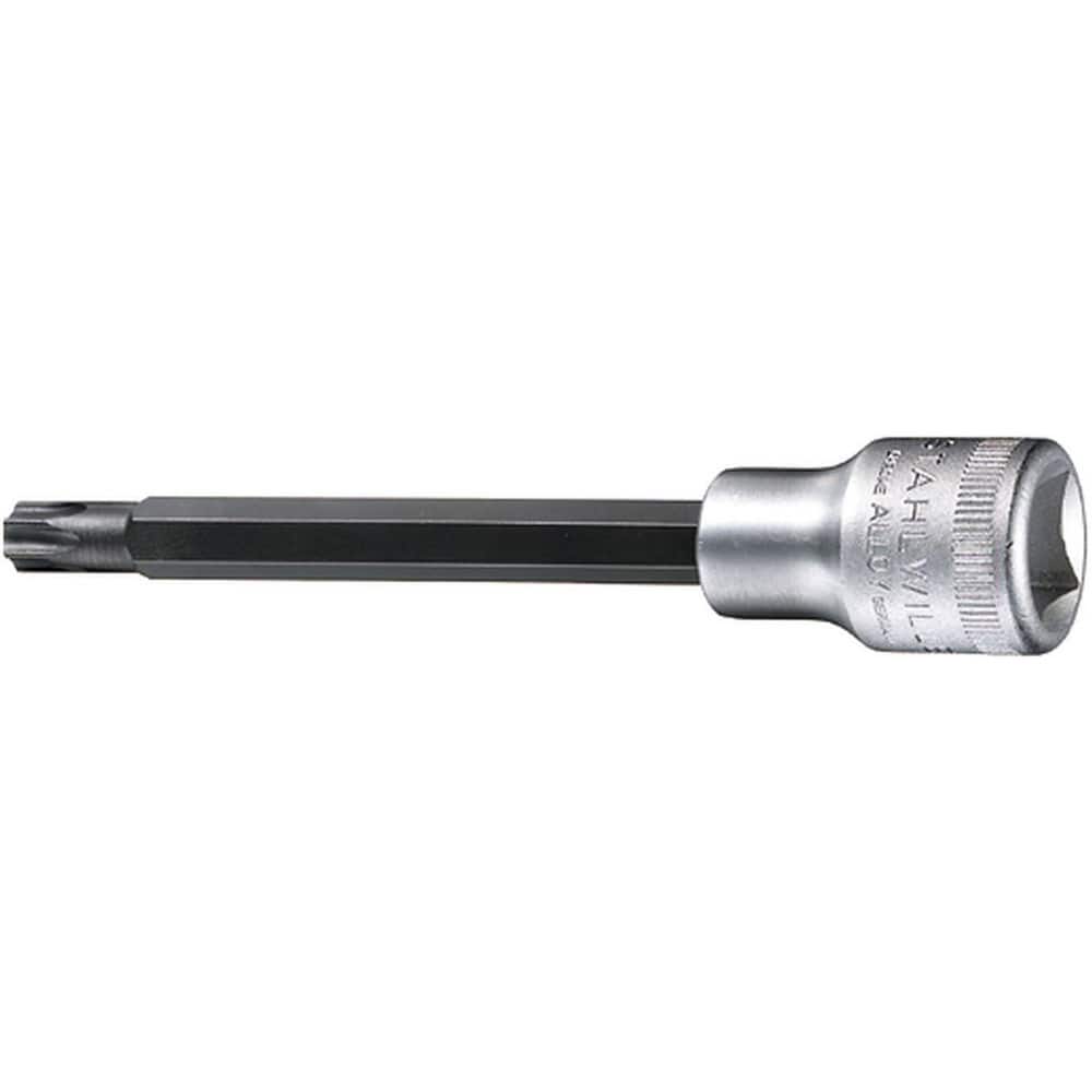 Hand Hex & Torx Bit Sockets; Socket Type: Torx Bit Socket; Drive Size (Fractional Inch): 1/2; Hex Size (mm): 0.000; Torx Size: T40; Bit Length (mm): 82.00; Insulated: No; Tether Style: Not Tether Capable; Material: Chrome Alloy Steel; Finish: Chrome-Plate