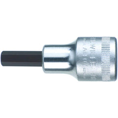 Hand Hex & Torx Bit Sockets; Socket Type: Hex Bit Socket; Hex Size (Inch): 5/16 in; Bit Length: 22 mm; Insulated: No; Tether Style: Not Tether Capable; Material: Chrome Alloy Steel; Finish: Chrome-Plated; Overall Length (Decimal Inch): 2.3700; Non-sparkin