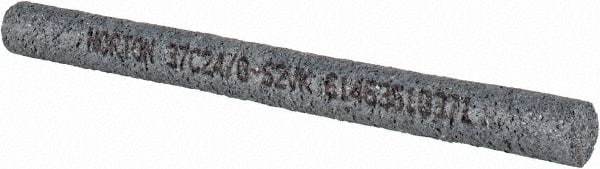 Norton - 24 Grit Silicon Carbide Round Dressing Stick - 6 x 1/2, Very Coarse Grade, Vitrified Bond - Caliber Tooling