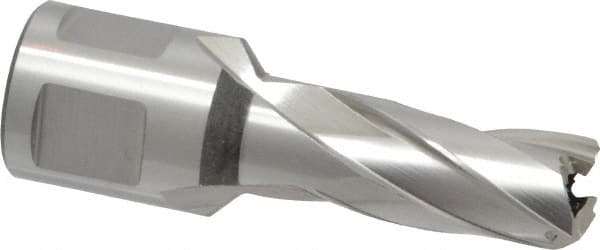 Hougen - 1/2" Diam x 1" Deep High Speed Steel Annular Cutter - Caliber Tooling