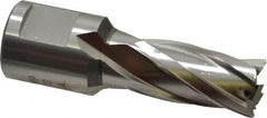 Hougen - 9/16" Diam x 1" Deep High Speed Steel Annular Cutter - Caliber Tooling