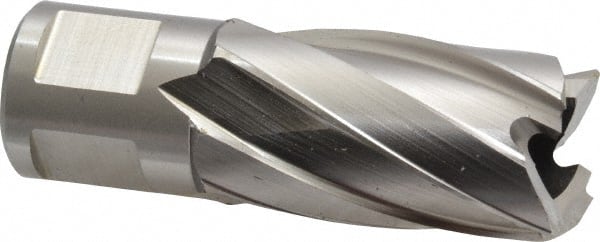 Hougen - 13/16" Diam x 1" Deep High Speed Steel Annular Cutter - Caliber Tooling