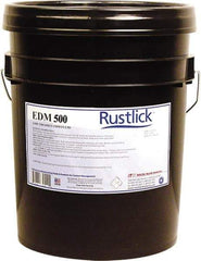 Rustlick - Rustlick EDM-500, 5 Gal Pail EDM/Dielectric Fluid - Synthetic, For Electric Discharge Machining - Caliber Tooling