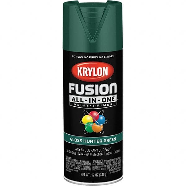 Krylon - Spray Paints Type: Acrylic Enamel Spray Paint Color: Hunter Green - Caliber Tooling