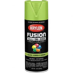 Krylon - Spray Paints Type: Acrylic Enamel Spray Paint Color: Jungle Green - Caliber Tooling