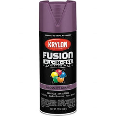 Krylon - Spray Paints Type: Acrylic Enamel Spray Paint Color: Icy Grape - Caliber Tooling