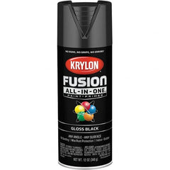 Krylon - Spray Paints Type: Acrylic Enamel Spray Paint Color: Black - Caliber Tooling