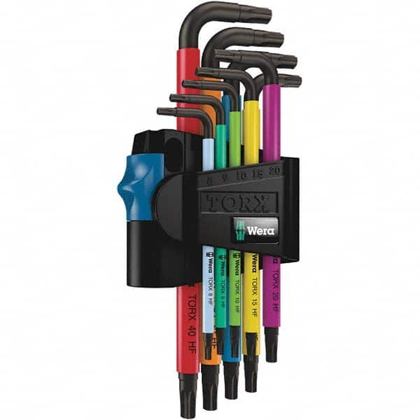 Wera - Torx Key Sets End Type: Torx Torx Size Range: T8 - T40 - Caliber Tooling