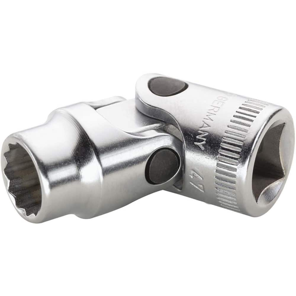 Hand Sockets; Socket Type: Flex Socket; Drive Size: 3/8 in; Socket Size (mm): 14; Drive Style: Hex; Overall Length (Decimal Inch): 1.8200; Material: Steel; Insulated: No; Tether Style: Not Tether Capable; Features: Anti-Slip Drive profile; Thin wall; Coat