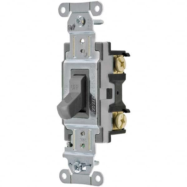 Hubbell Wiring Device-Kellems - Toggle Switches Switch Type: Medium Duty Switch Sequence: Off-On - Caliber Tooling