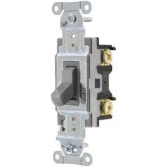 Hubbell Wiring Device-Kellems - Toggle Switches Switch Type: Medium Duty Switch Sequence: Off-On - Caliber Tooling