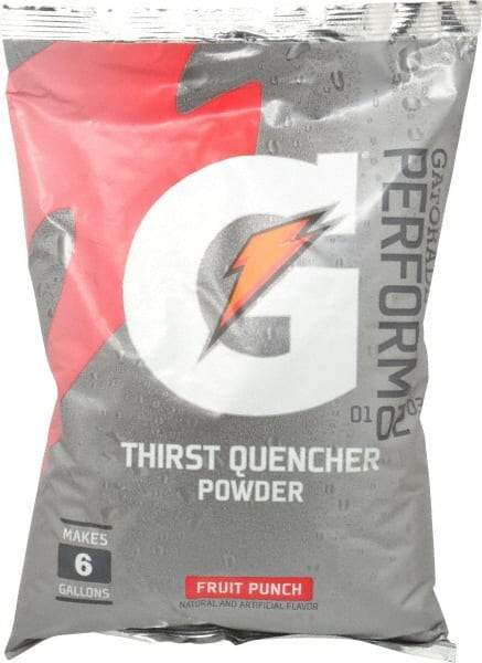 Gatorade - 51 oz Pack Fruit Punch Activity Drink - Powdered, Yields 6 Gal - Caliber Tooling