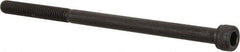 Value Collection - #10-32 UNF Hex Socket Drive, Socket Cap Screw - Alloy Steel, Black Oxide Finish, Partially Threaded, 3-1/2" Length Under Head - Caliber Tooling