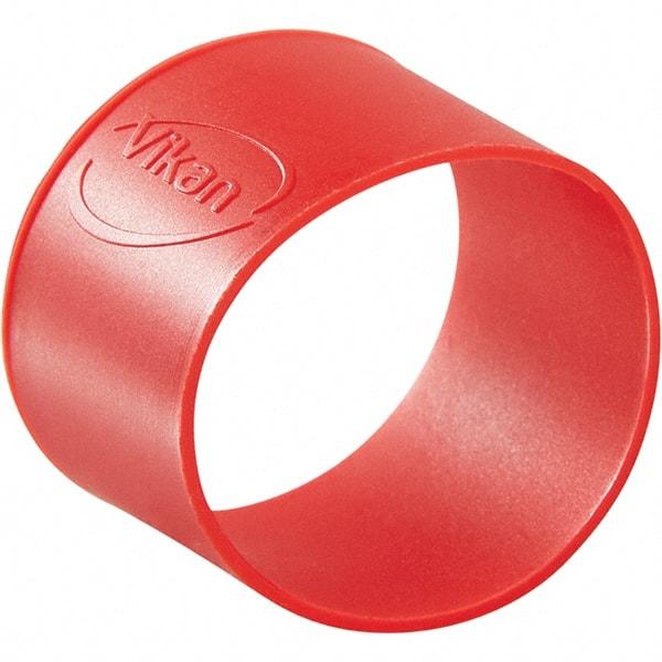 Vikan - 1-1/2" Long Rubber Band - Silicone Rubber, For Use with Colored Coded Handles - Caliber Tooling