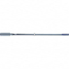 Guhring - 13/64", 485mm Flute Length, 477.26mm Depth of Cut, Solid Carbide Shank, Single Flute Gun Drill - Caliber Tooling