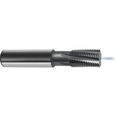 Guhring - 1-16 UNC/UNF , 19.95mm Cut Diam, 5 Flute Solid Carbide Helical Flute Thread Mill - Internal Thread, 33mm LOC, 105mm OAL, 20mm Shank Diam - Caliber Tooling