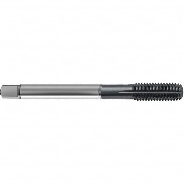 Guhring - 7/16-20 UNF 2BX H8/H9 Thread Limit Modified Bottoming Thread Forming Tap - High Speed Steel, TiCN Finish, 3.937" OAL, Right Hand Thread, Series 4378 - Caliber Tooling