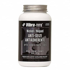 Vibra-Tite - 8 oz Jar, Nickel Anti-Seize Lubricant, with Brush Cap - Caliber Tooling