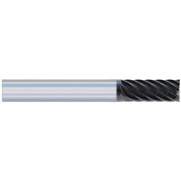 Accupro - 1/2", 1-1/4" LOC, 1/2" Shank Diam, 3" OAL, 8 Flute, Solid Carbide Square End Mill - Caliber Tooling