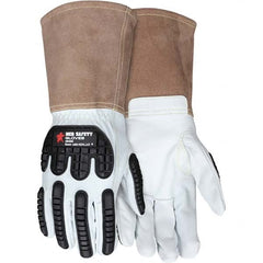 MCR Safety - Size M Goatskin Welding Glove - Caliber Tooling