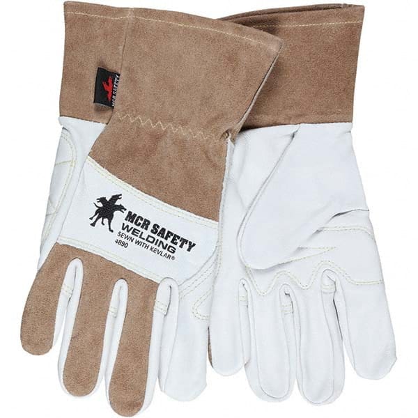 MCR Safety - Size M Cowhide Welding Glove - Caliber Tooling