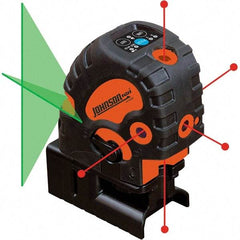 Johnson Level & Tool - Laser Levels Level Type: Self Leveling Combination Laser Maximum Measuring Range (Miles): 0.038 - Caliber Tooling