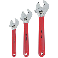 Wrench Sets; Set Type: Adjustable Wrench Set; System Of Measurement: Inch; Container Type: None; Wrench Size: 1-1/2 in; Material: Alloy Steel; Finish: Oxide; Black; Non-sparking: No; Corrosion-resistant: Yes; Ratcheting: No; Head Type: Standard; Includes: