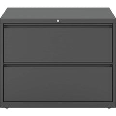 File Cabinets & Accessories; File Cabinet Type: Horizontal; Color: Charcoal; Material: Steel; Number Of Drawers: 2.000