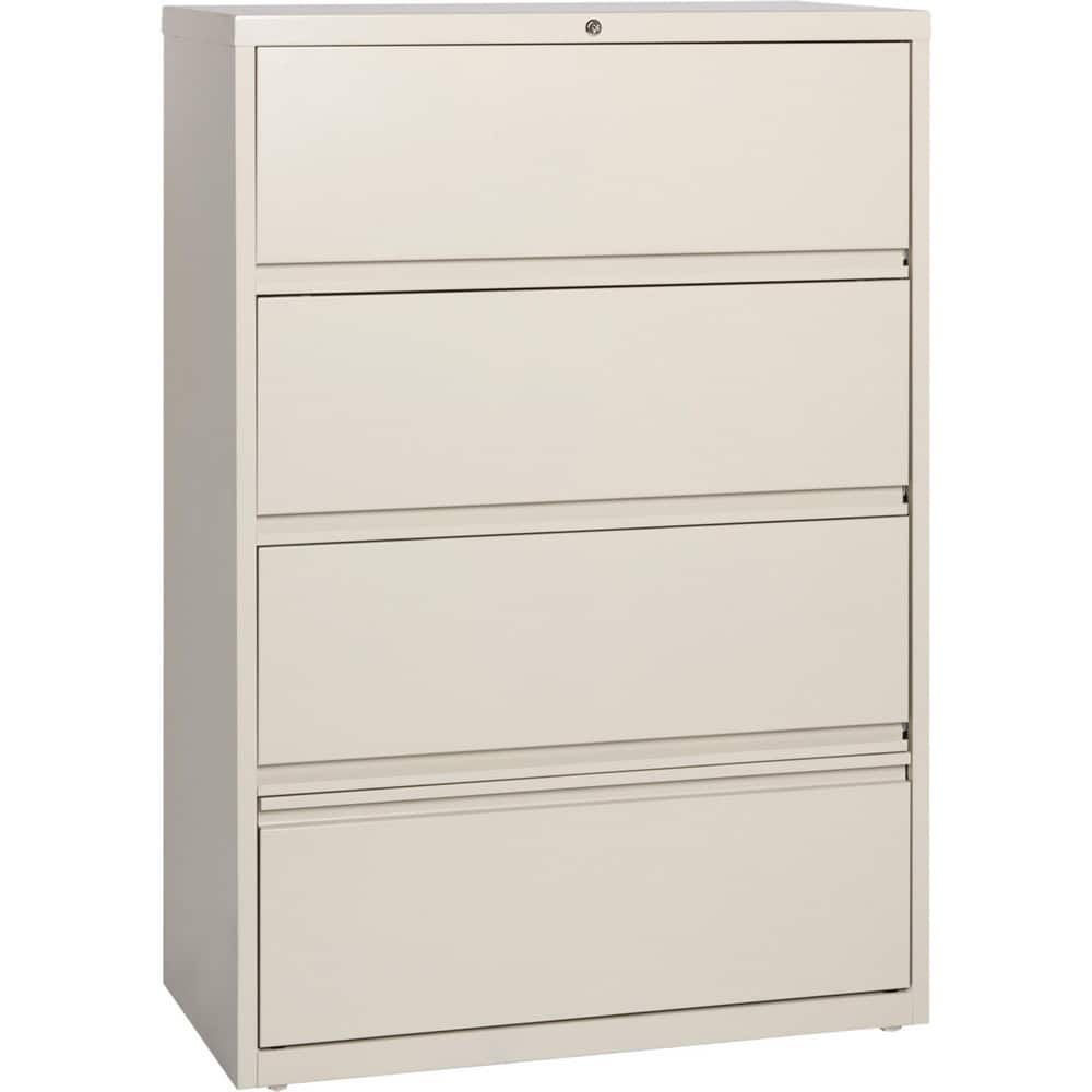 File Cabinets & Accessories; File Cabinet Type: Horizontal; Color: Putty; Material: Steel; Number Of Drawers: 4.000