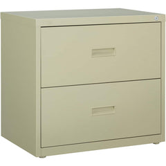 File Cabinets & Accessories; File Cabinet Type: Horizontal; Color: Putty; Material: Steel; Number Of Drawers: 2.000