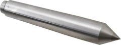 Riten - 7/8" Head Diam, Carbide-Tipped Steel Standard Point Solid Dead Center - Jarno 7 Taper, 7/8" Point Diam, 1-3/16" Point Length, 5-1/4" OAL - Caliber Tooling