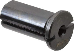 Global CNC Industries - 1/4" ID, 3/4" OD, 1-1/2" Length Under Head, Type B Lathe Tool Holder Bushing - Type B, 0.19 Inch Thick Head - Exact Industrial Supply