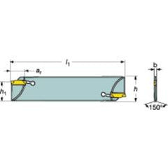 N123E15-21A2 CoroCut® 1-2 Blade for Parting - Caliber Tooling