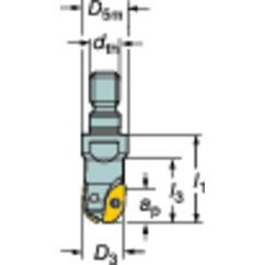 R216-12T08 Coromant Ball Nose Endmill Exchangeable Head - Caliber Tooling