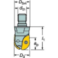 R216-30T16 Coromant Ball Nose Endmill Exchangeable Head - Caliber Tooling