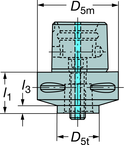 C103910263055 CAPTO ADAPTER - Caliber Tooling