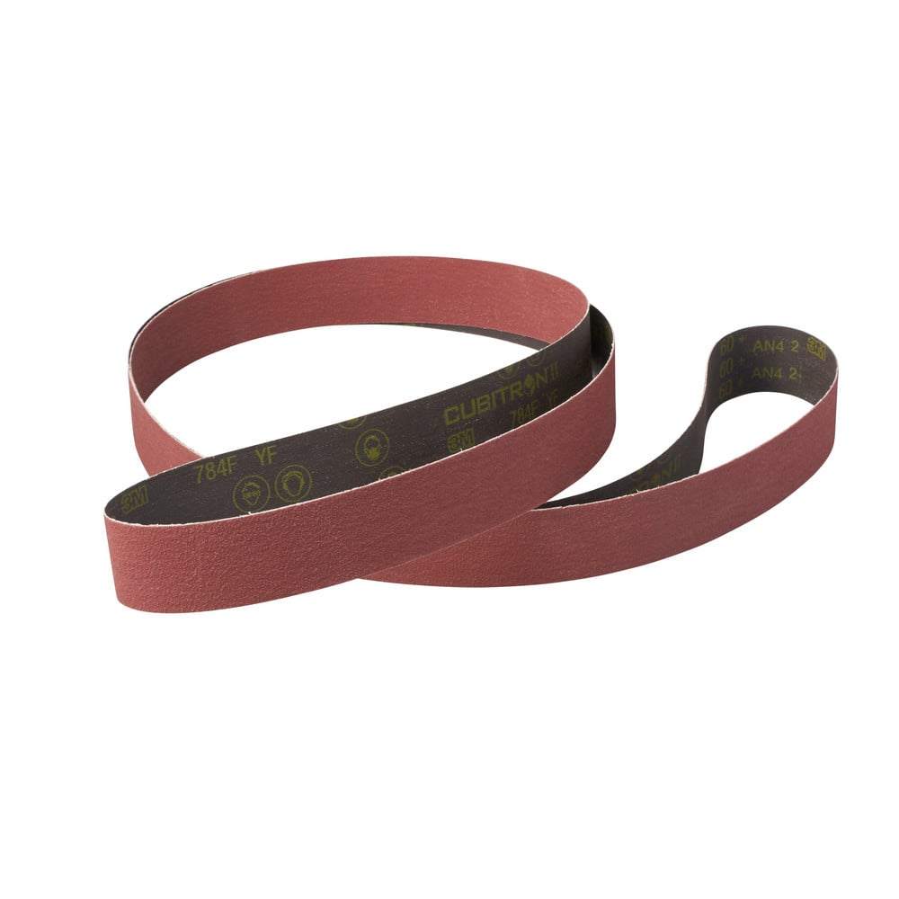 Abrasive Belts; Abrasive Material: Ceramic; Belt Width (Inch): 2; Overall Length (Decimal Inch): 132.0000; Grit: 50; Abrasive Type: Coated; Backing Material: Polyester; Cloth; Backing Weight: YF Weight