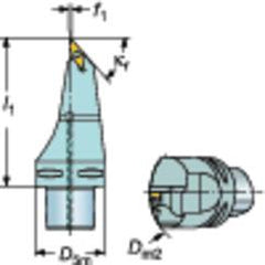 C5-SVMBL-00115-16 Capto® and SL Turning Holder - Caliber Tooling