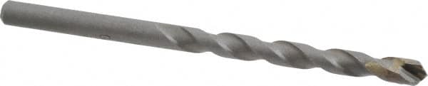 1/4″ Diam, Straight Shank, Carbide-Tipped Rotary & Hammer Drill Bit 2-1/4″ Usable Length, 4″ OAL