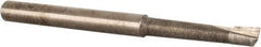 Made in USA - 0.12" Min Bore Diam, 5/8" Max Bore Depth, 1/8 Shank Diam, Boring Bar - Right Hand Cut, Solid Carbide, Bright Finish - Exact Industrial Supply