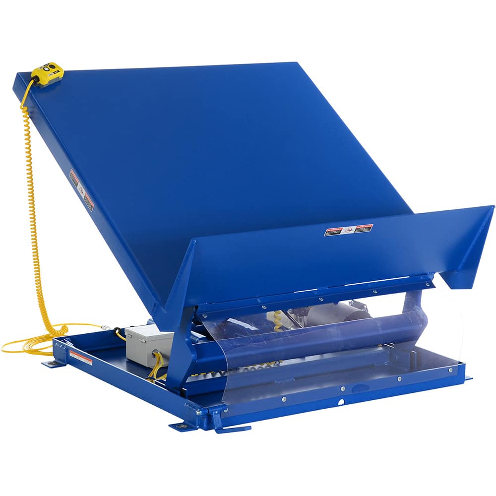 Vestil - Tilting Tables; Type: Single Scissor Lift & Tilt Tables ; Load Capacity (Lb.): 4000.000 ; Tilt Angle: 40 - Exact Industrial Supply