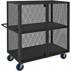 Durham - 2,000 Lb Capacity 2-Shelf Security Mesh Truck - Caliber Tooling