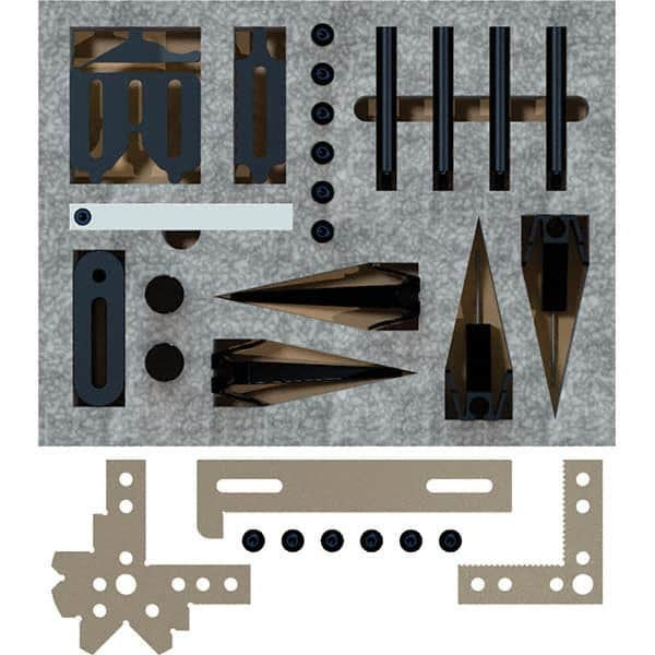 Phillips Precision - CMM Clamps Stud Thread Size: M6 Stud Length (Decimal Inch): 12 - Caliber Tooling