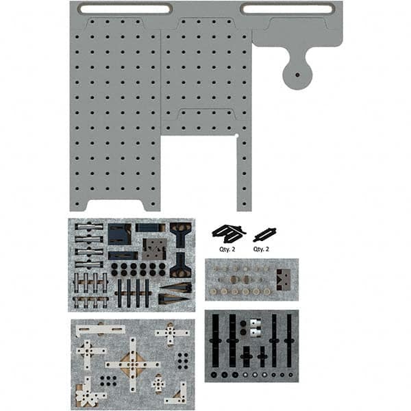 Phillips Precision - CMM Fixtures Type: Fixture Kits & Sets Plate Design: Magnetic - Caliber Tooling