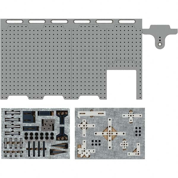 Phillips Precision - CMM Fixtures Type: Fixture Kits & Sets Plate Design: Magnetic - Caliber Tooling