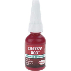 Loctite - 10 mL Tube, Green, Liquid High Strength Retaining Compound - Series 603 - Caliber Tooling